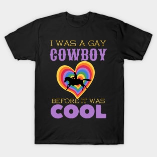 Gay Cowboy, Lgbtq T-Shirt